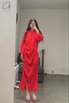 SAMUEL GUI YANG Long Skirt SS22DR01-1 (SS22DR01-GY)